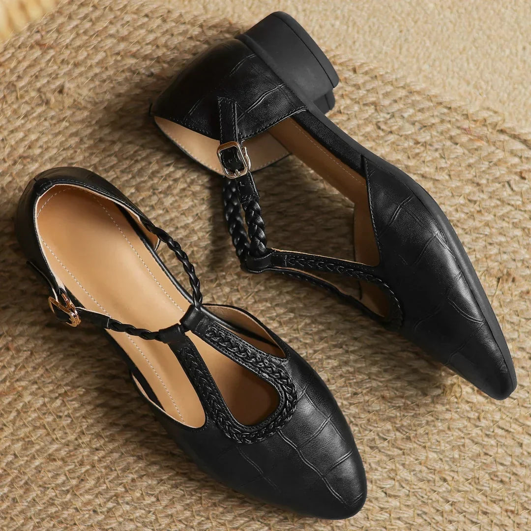 Sofie Orthopedic Shoes with Style and Comfort - Black