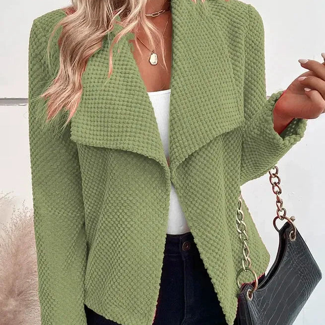 WW | Damen Strick-Blazer Jacke Relaxed Fit
