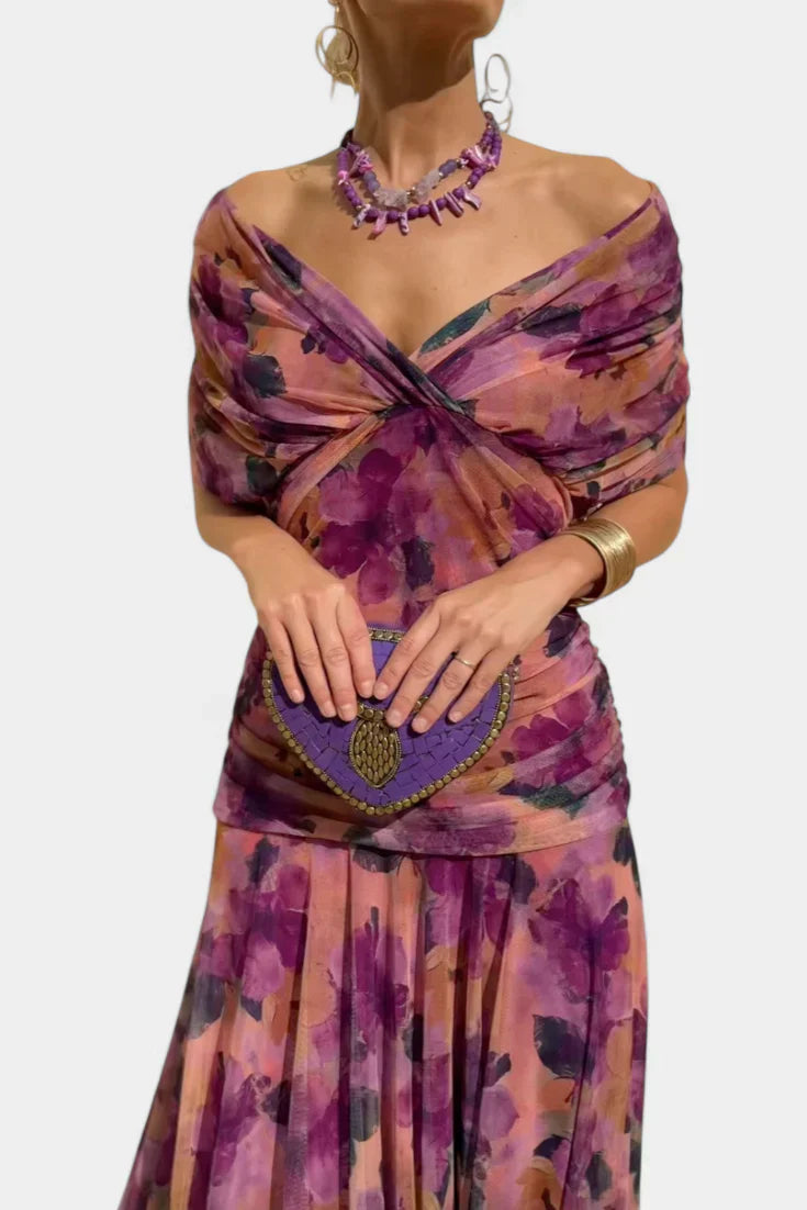 Selma | Lightweight Floral Print Dress