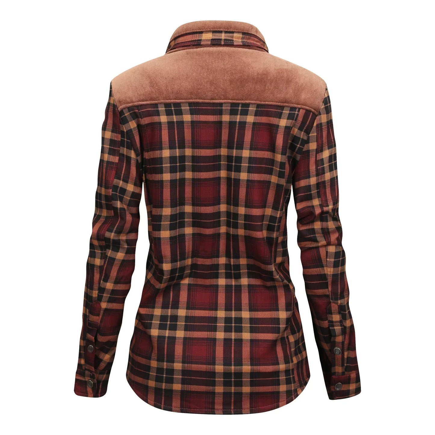 WW | Warme Flanelljacke für Frauen für draußen und den Winter
