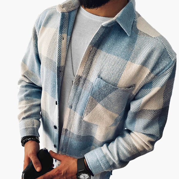 WW | Freizeithemd Kariert im Casual Stil - Modernes Hemdjacke für Alltag & Freizeit