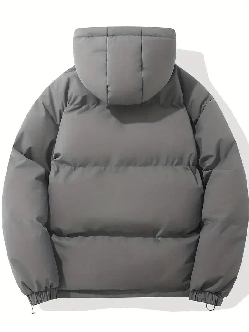 WW | Kurz geschnittene gesteppte Daunenjacke Rosa Wärme und winterlicher Stil