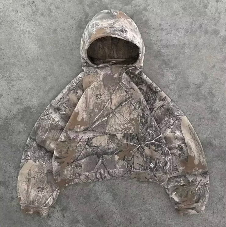 WW | Oversized & Cozy Leopard Poncho with Hood Statement Piece
