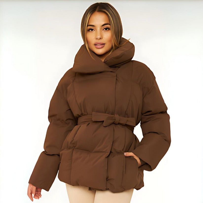 WW | Taillierten Ultra-Warmen Daunenjacke Eleganz und Komfort
