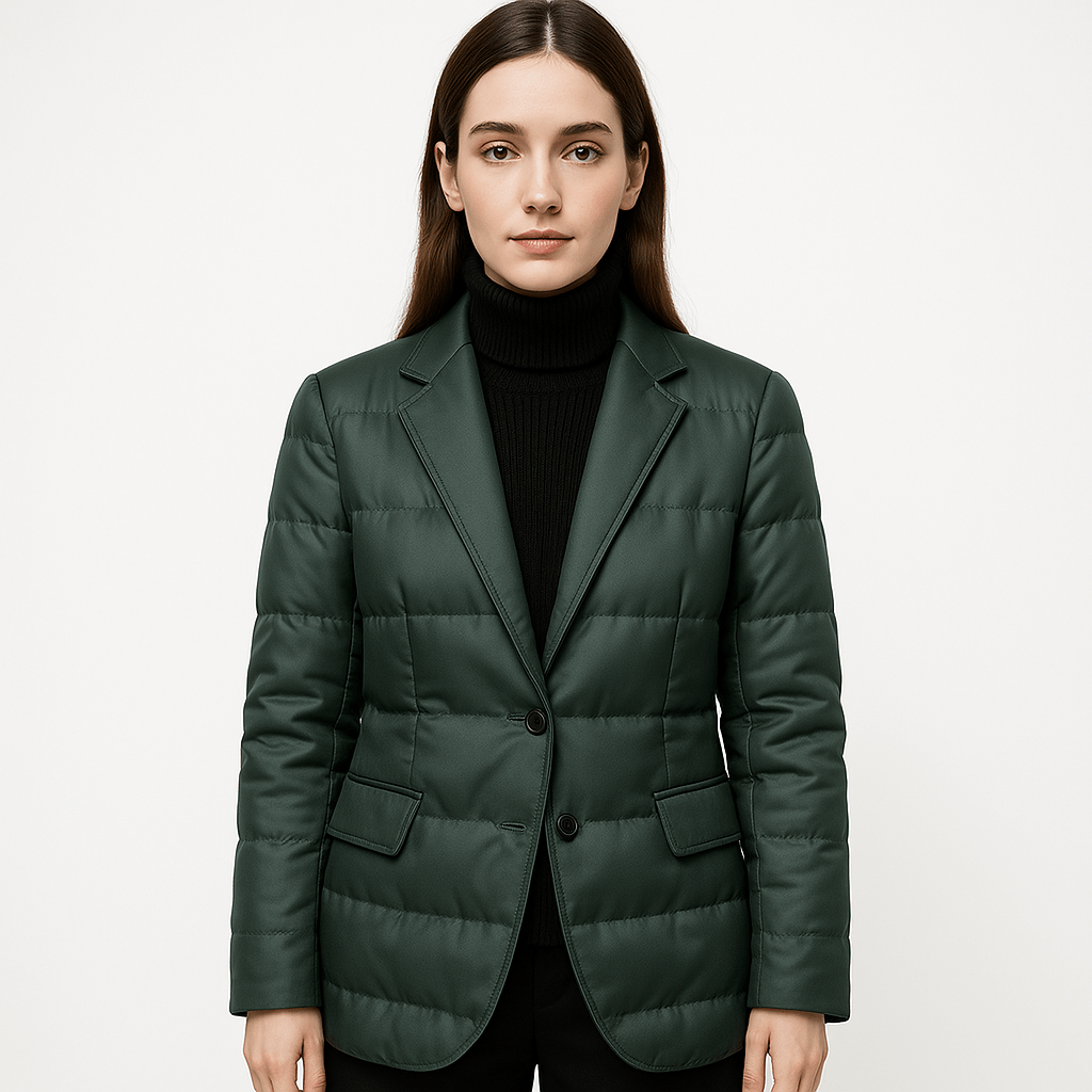 WW | Quilted Winter Blazer Suit Elegant and Warm