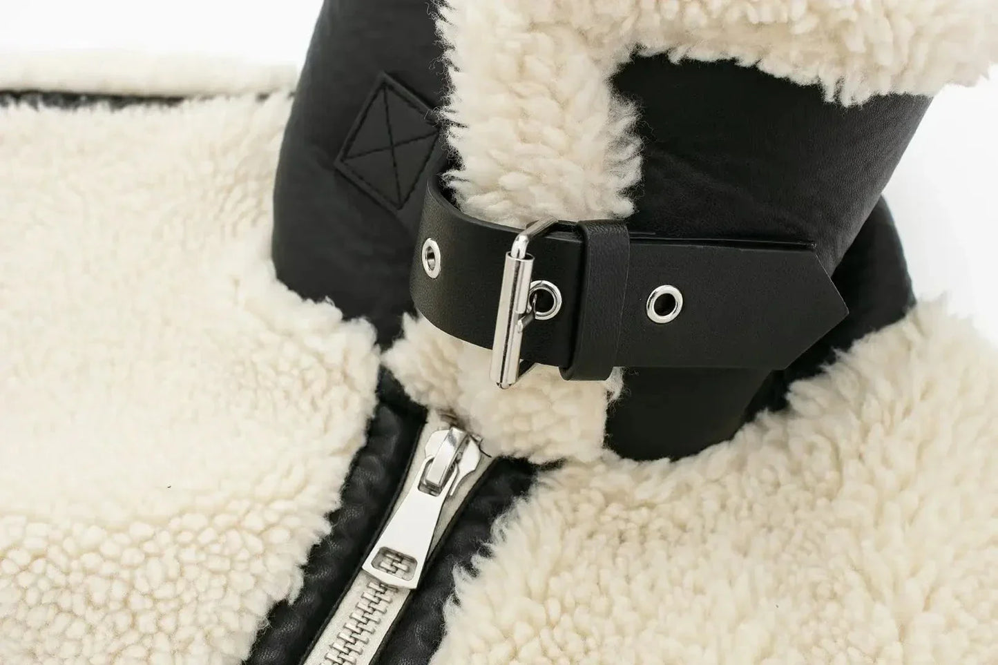 WW | Aviator Jacket Shearling-Effect Warmth and Retro Style