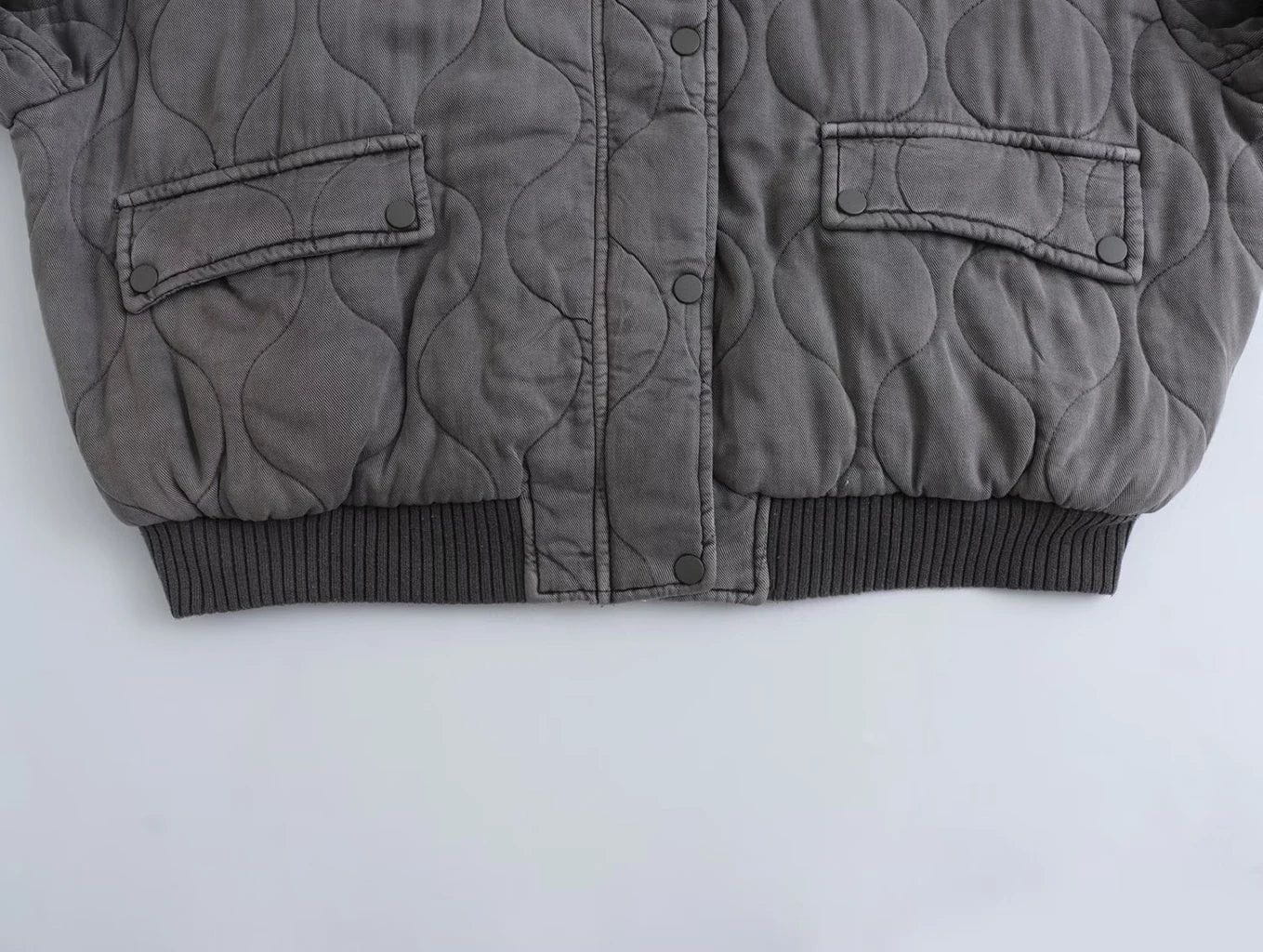 WW | Oversized Quilted Jacket Comfortable Trendy and Urban