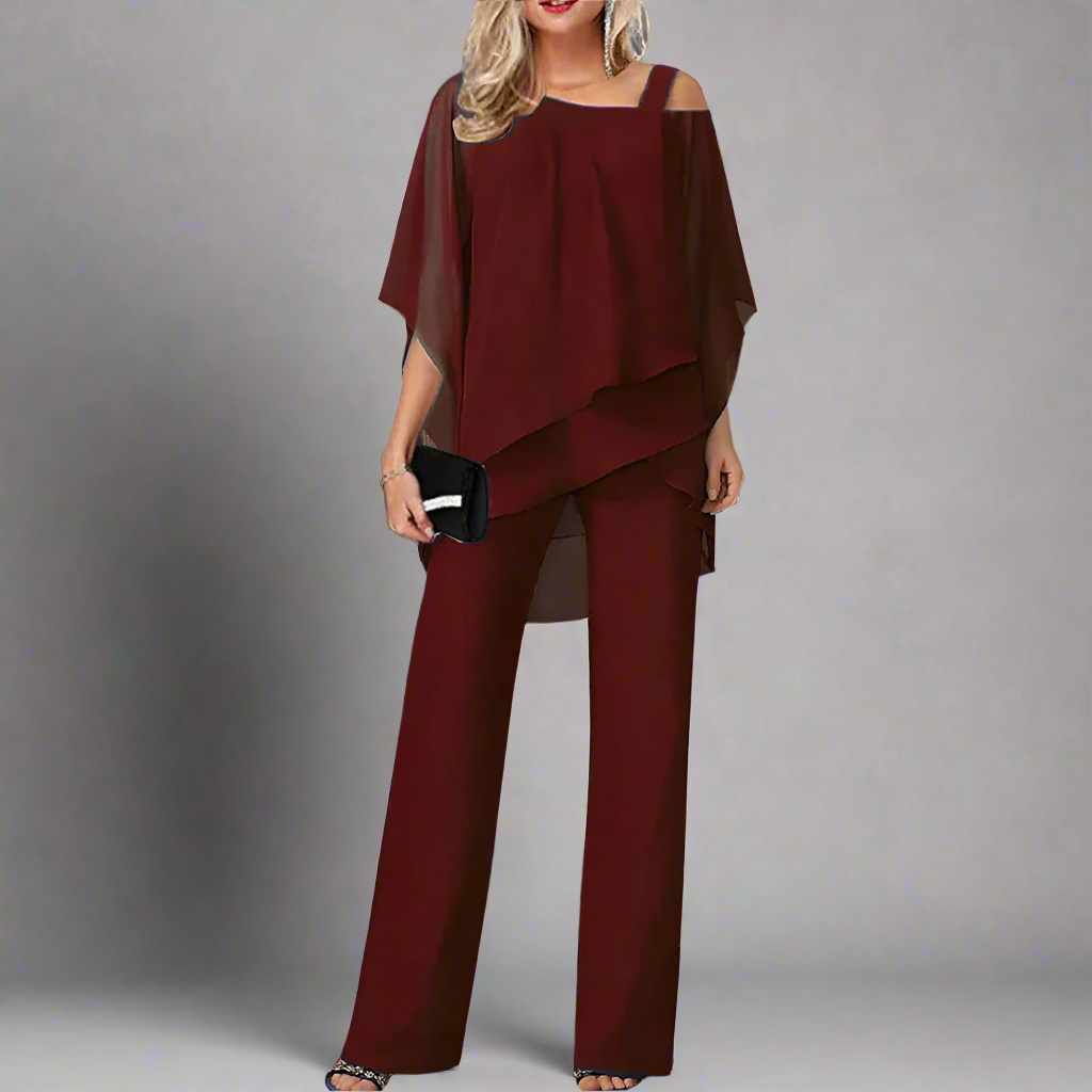 WW | Chiffon Satz Für Damen Elegantes Satz Für Festliche Abende