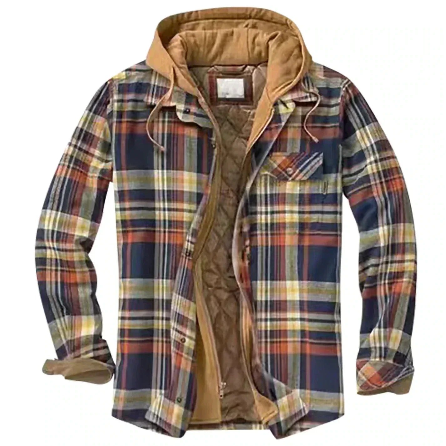 WW | Moderne Karottenjacke Mit Kapuze Für Herren