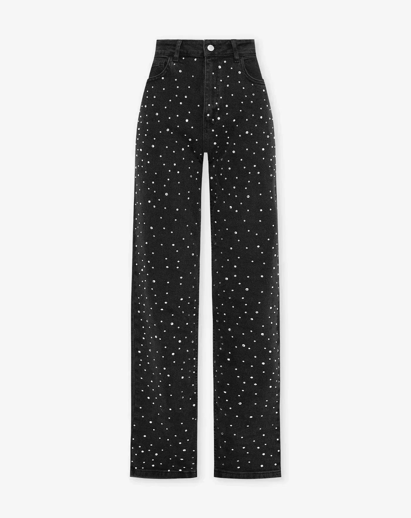 WW | Denim Sparkle Hose mit Glitzer