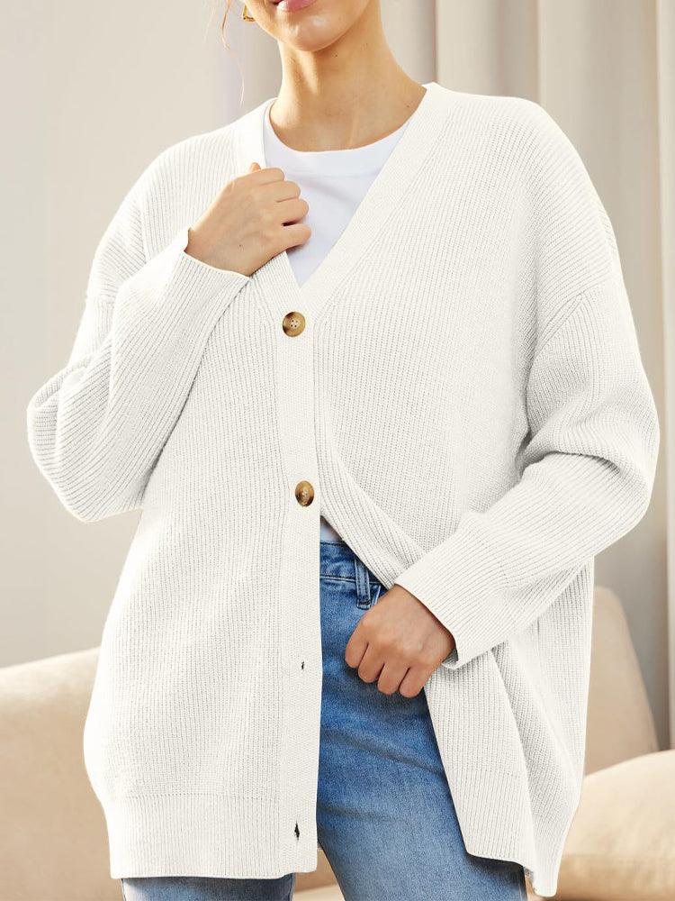 WW | Übergroße Jacke mit Knöpfen