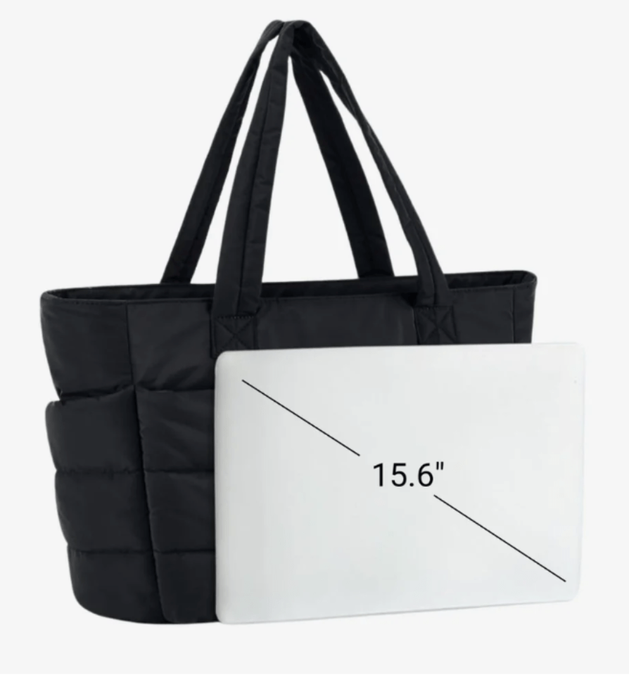 WW | Women's Spacious Puffer Shoulder Bag Elegant Design