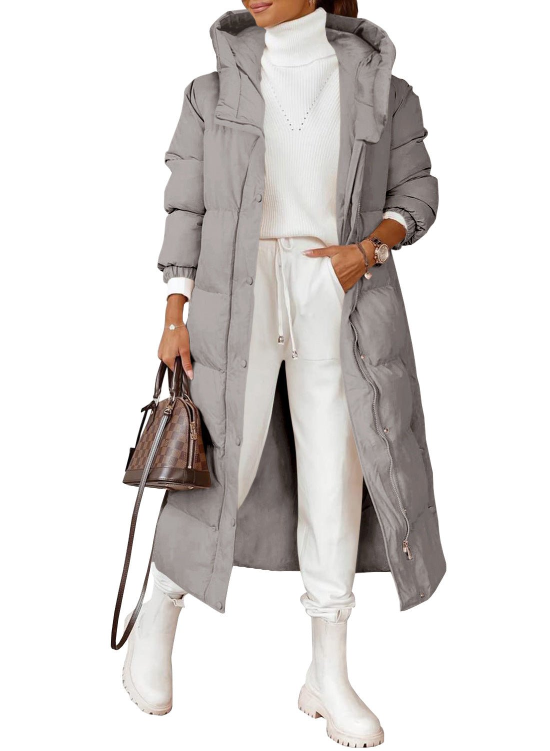 WW | Puffer-Jacke mit Kapuze - Ultra-warme Isolation - Wasserabweisend - Winter Casual