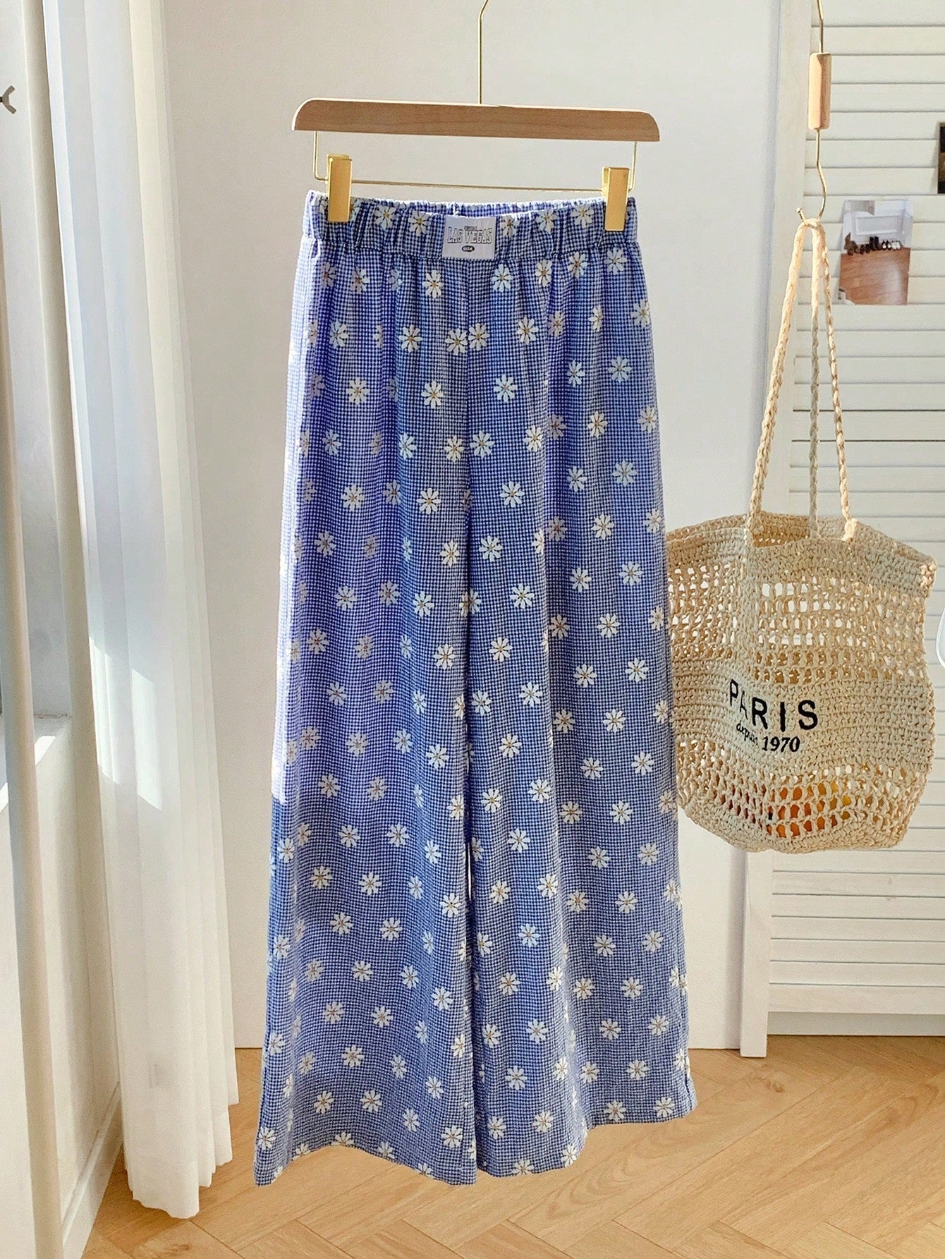 WW | GESTREIFTE STOFFHOSE