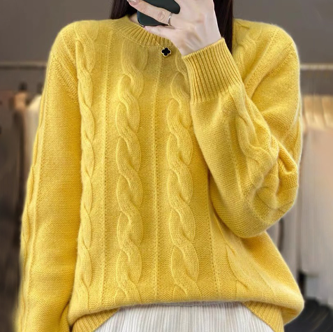 WW | Knitted Sweater Erna Comfortable & Elegant Soft Knitted Texture