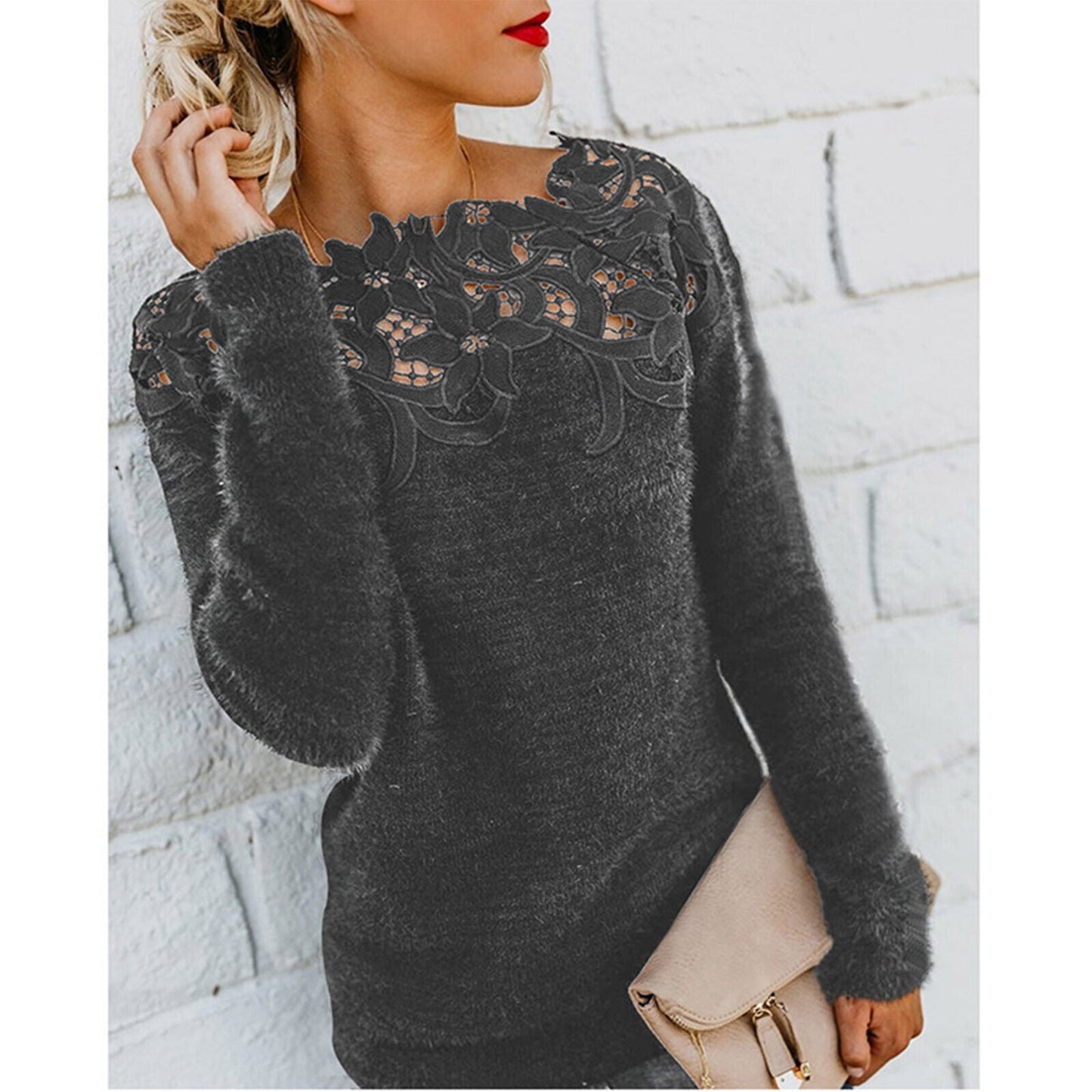 WW | Sweater with floral print