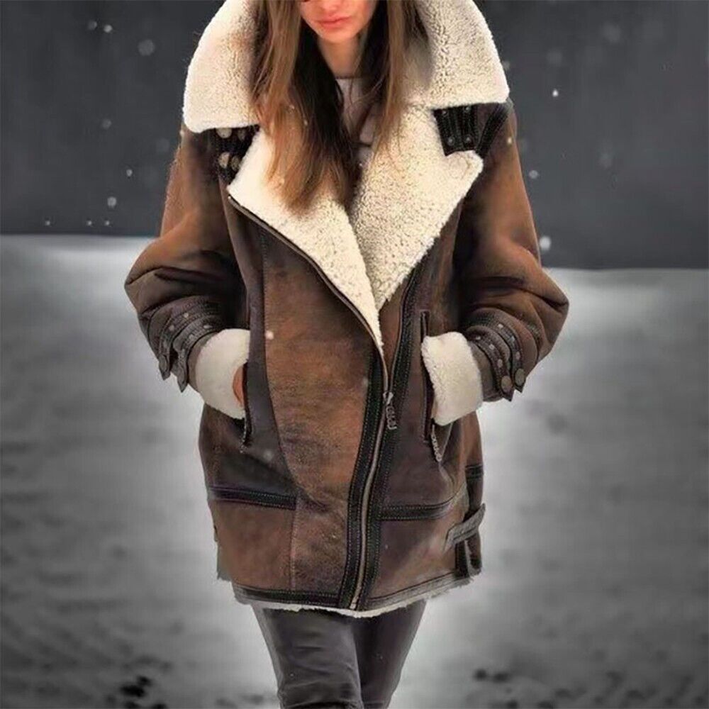 WW | Women's Celeste Suede Sherpa Jacket