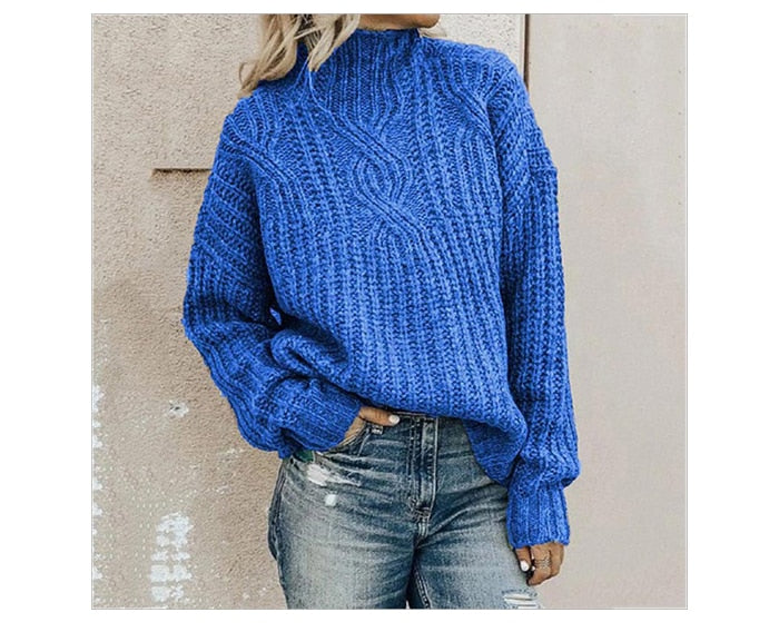 W&W Übergröße Rollkragenpullover