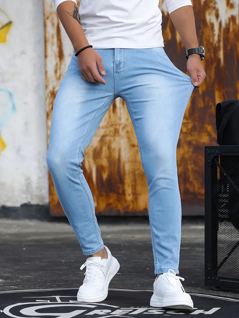 WW | Herren Bequeme Slim Fit Jeans