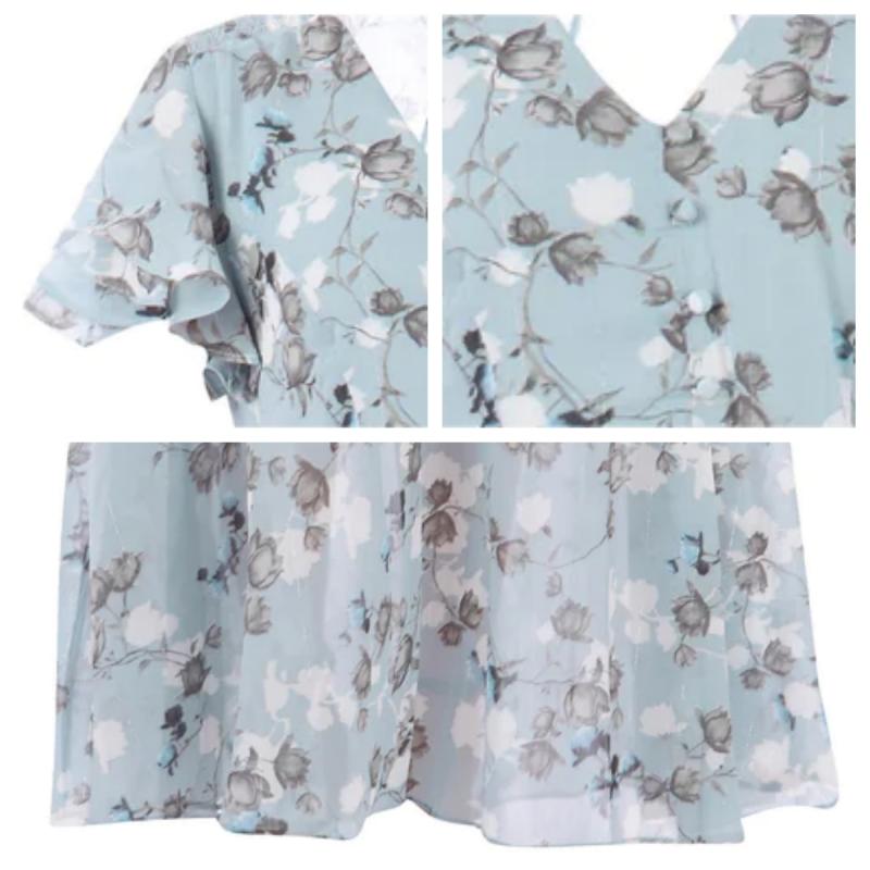 WW | Elegant Floral Maxi Dress for Women