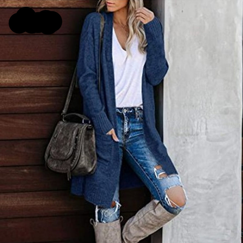 WW | Warme Weiche Strickjacke Für Damen