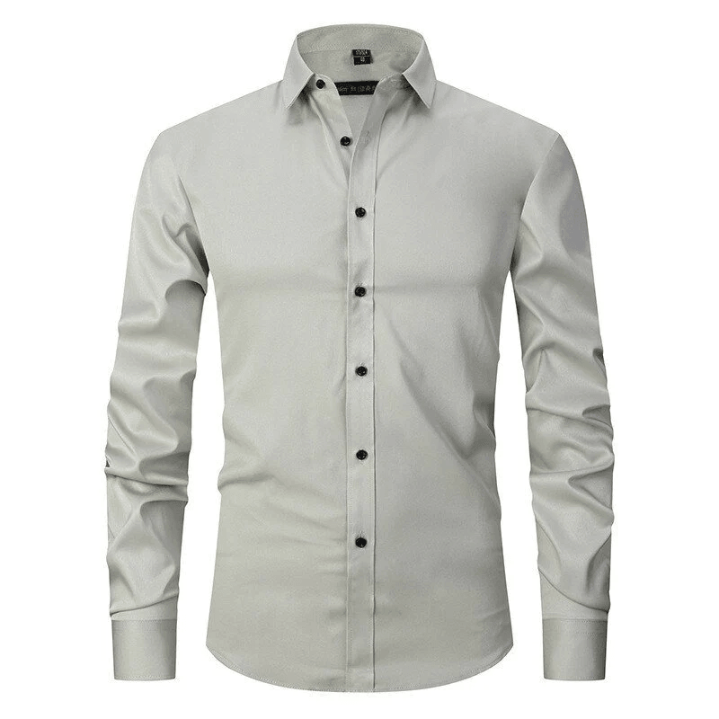 WW - Wrinkle-Free Long-Sleeve Polo Shirt