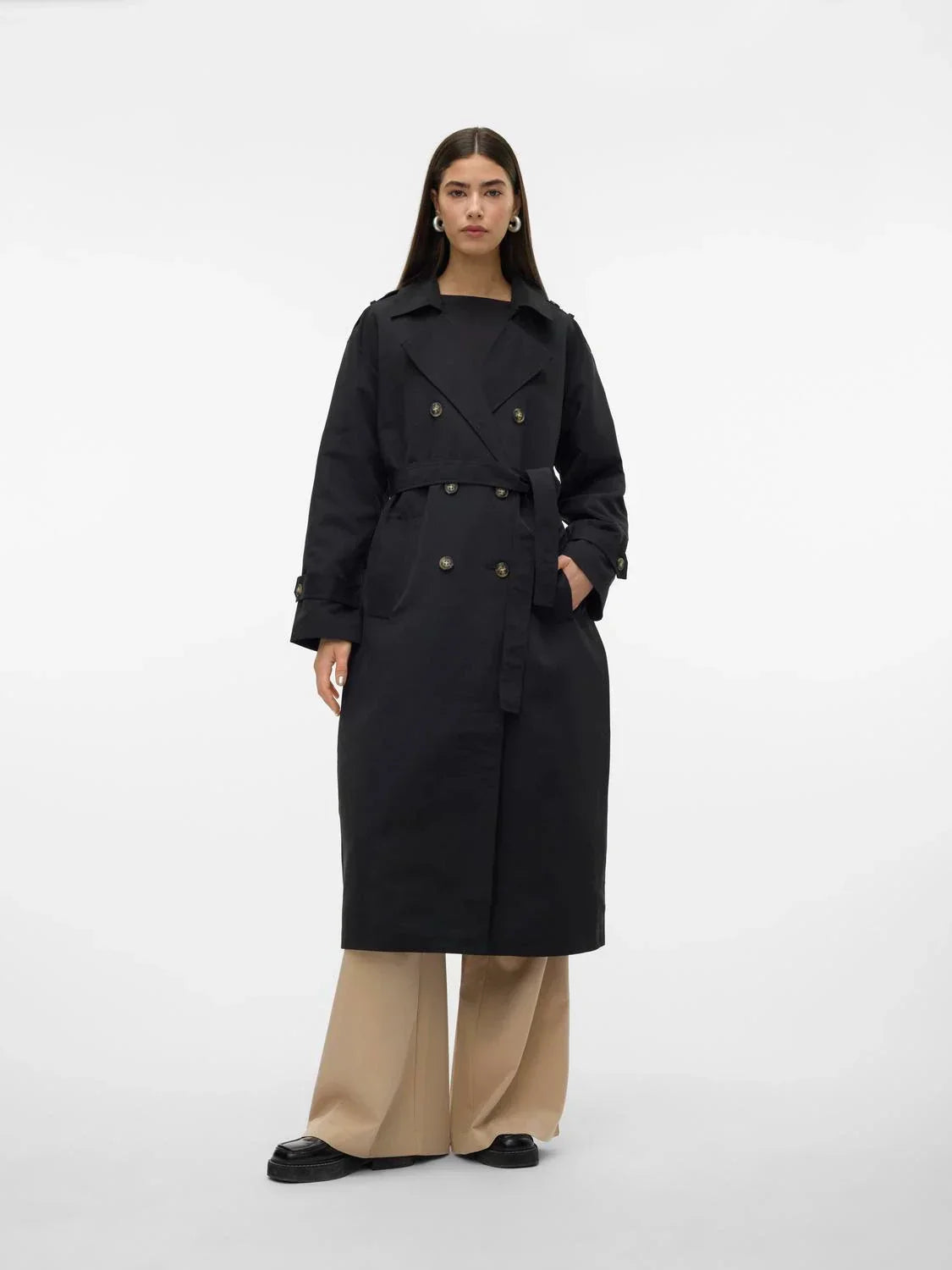 WW | Trench Coat Stylish and Functional Ideal for Windy Days