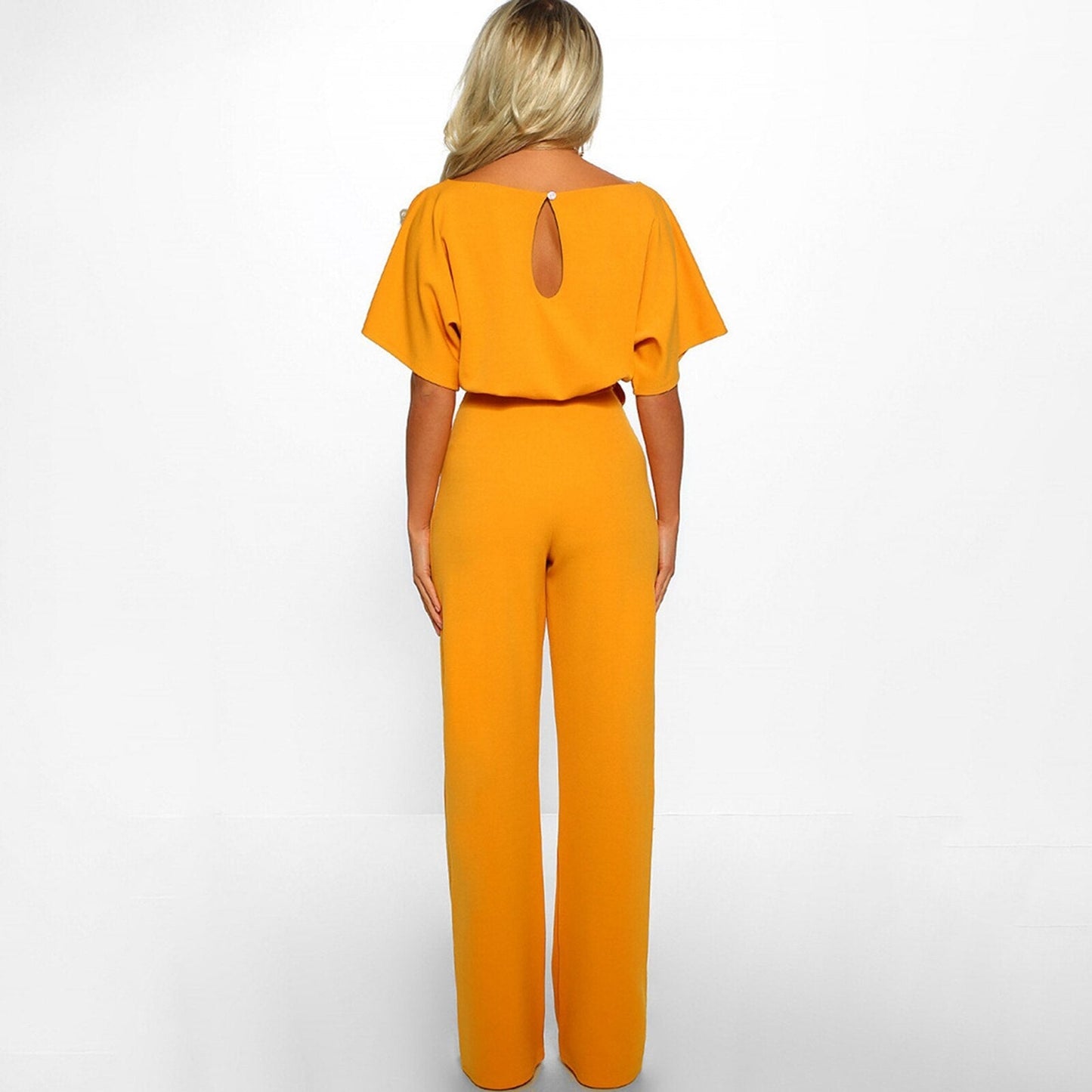 WOLF Round Neck Jumpsuit