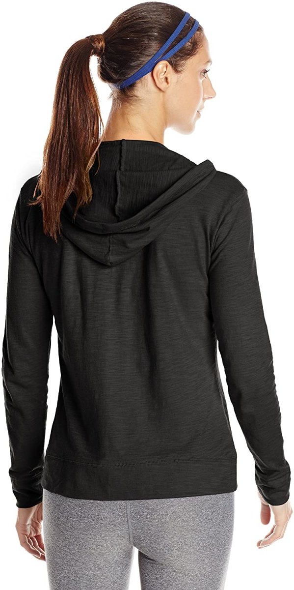 WW | Damen Jersey Vollzip Kapuzenpulli Activewear