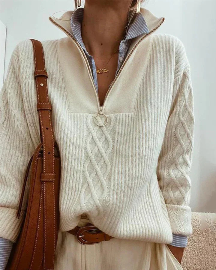 WW | Zip-up turtleneck