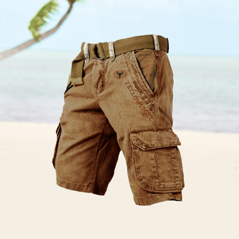 WW | Cargoking: Men's Multi-Pocket Cargo Shorts