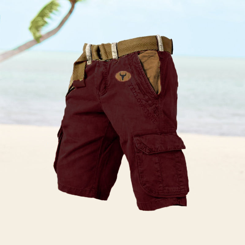 WW | Cargoking: Men's Multi-Pocket Cargo Shorts