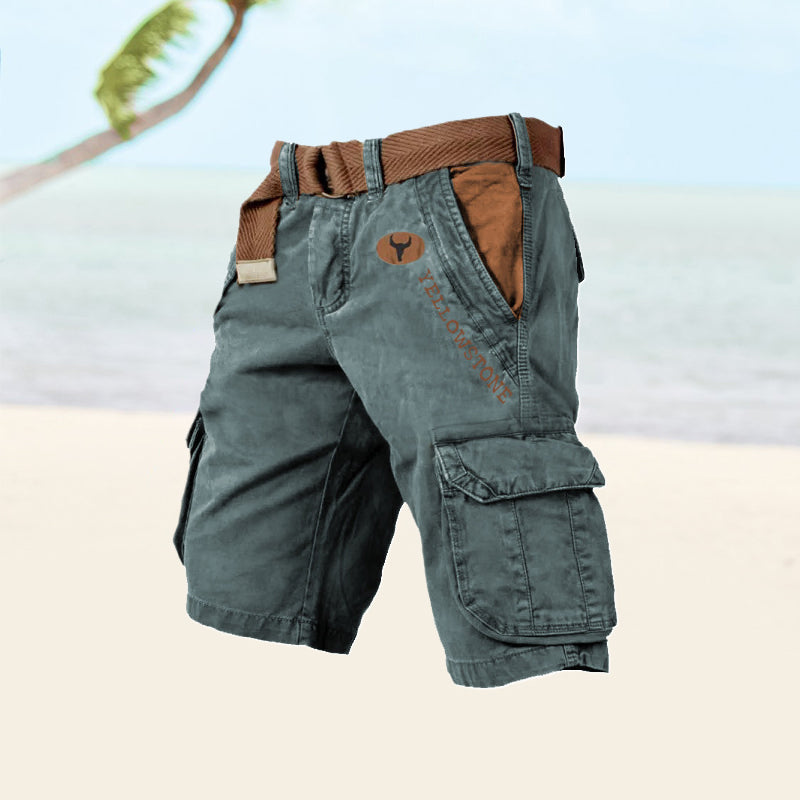 WW | Cargoking: Men's Multi-Pocket Cargo Shorts