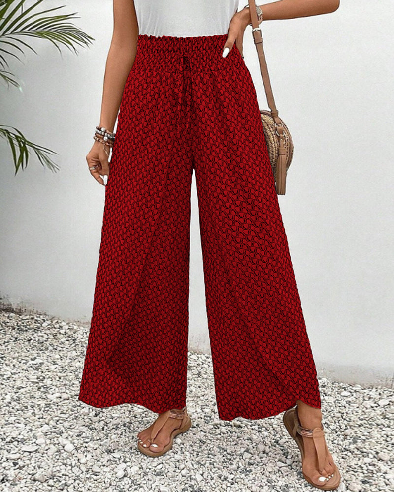 WW | Damenhose mit geometrischem Druck