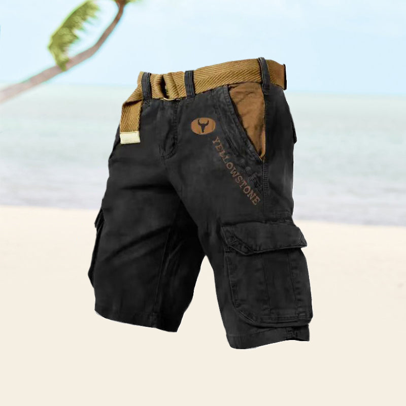 WW | Cargoking: Men's Multi-Pocket Cargo Shorts