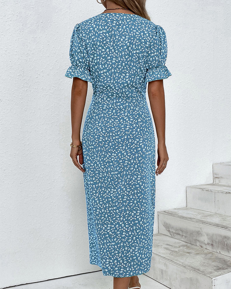Valkyrie™ | Dress with soft blossoms