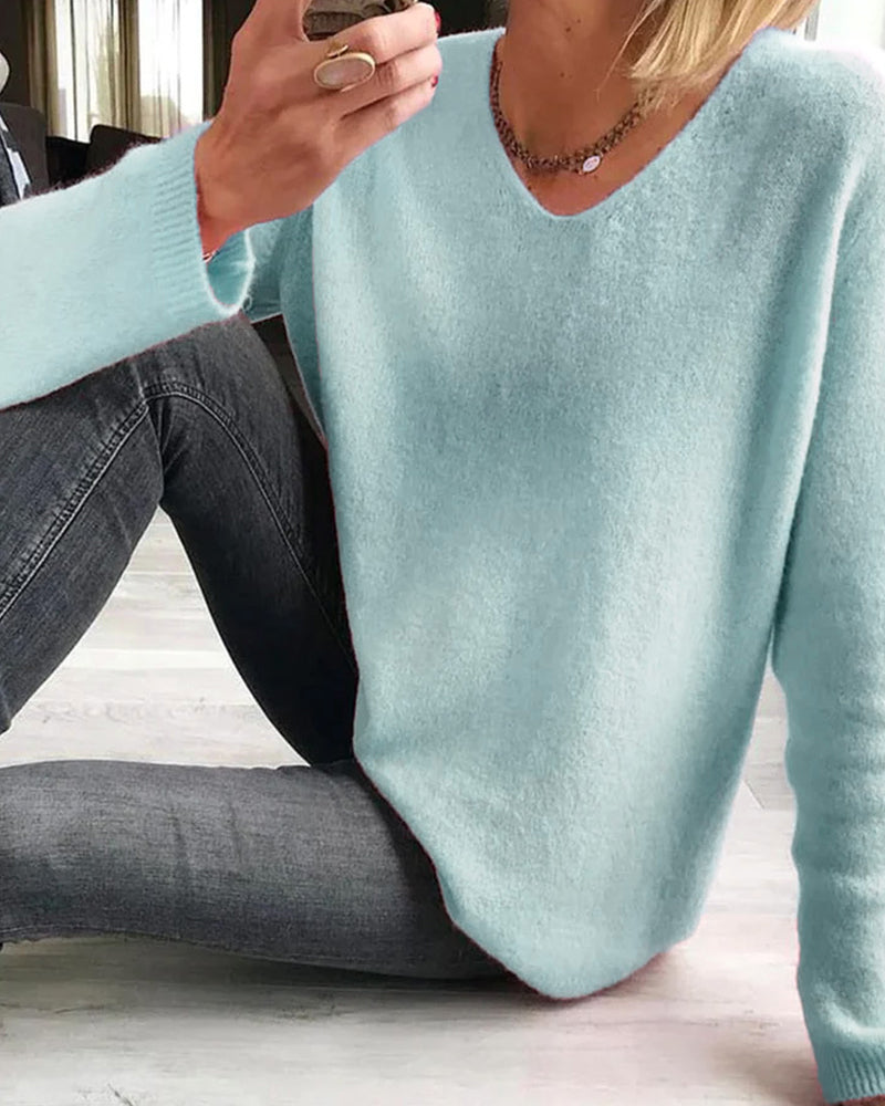 WW | Easy Long-Sleeved Jumper