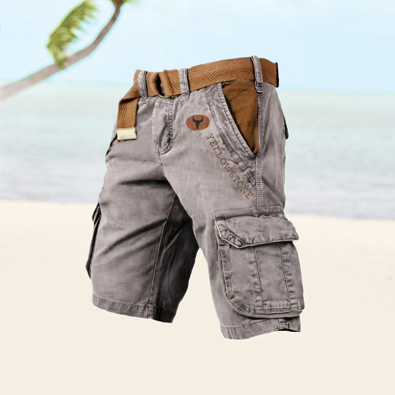 WW | Cargoking: Men's Multi-Pocket Cargo Shorts