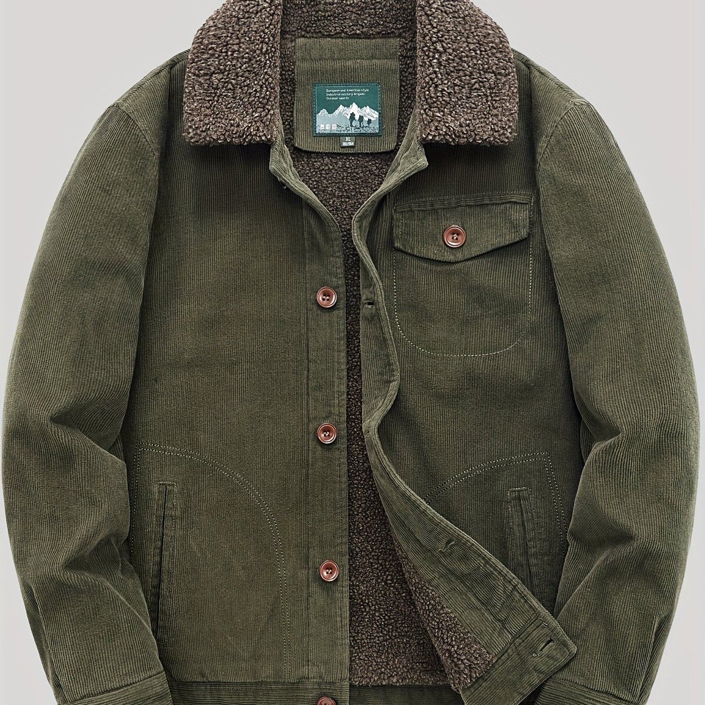 WW | Jacke mit Knöpfen aus Fleece