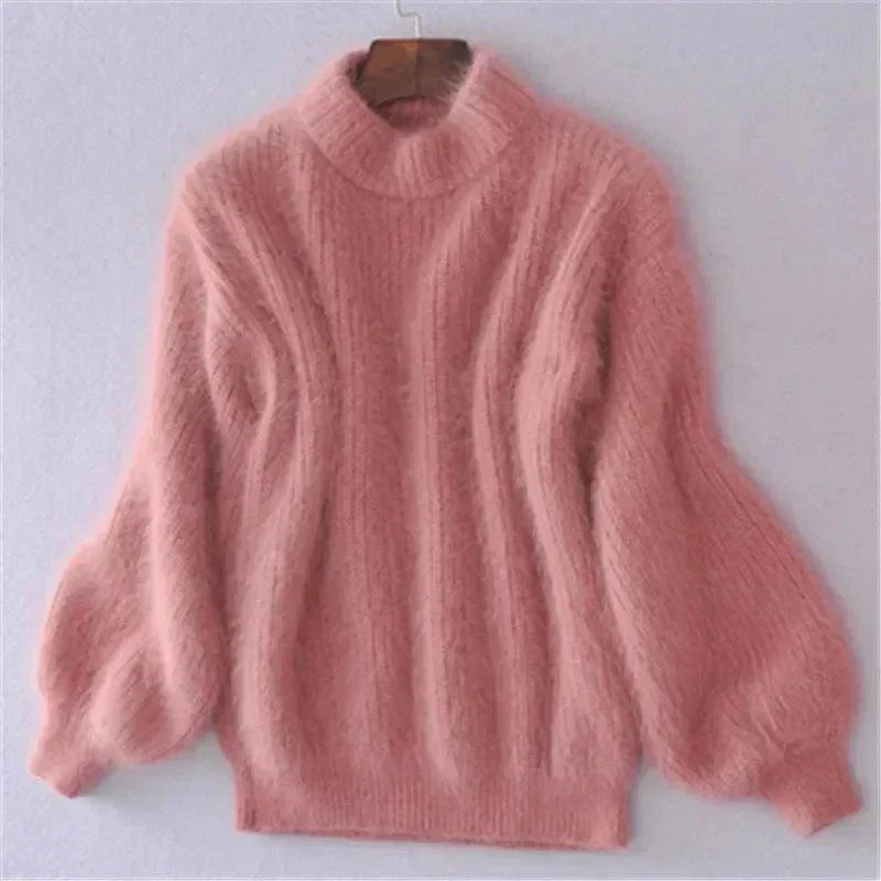 WW | Eleganter und lässiger Strickpullover mit weitem Schnitt