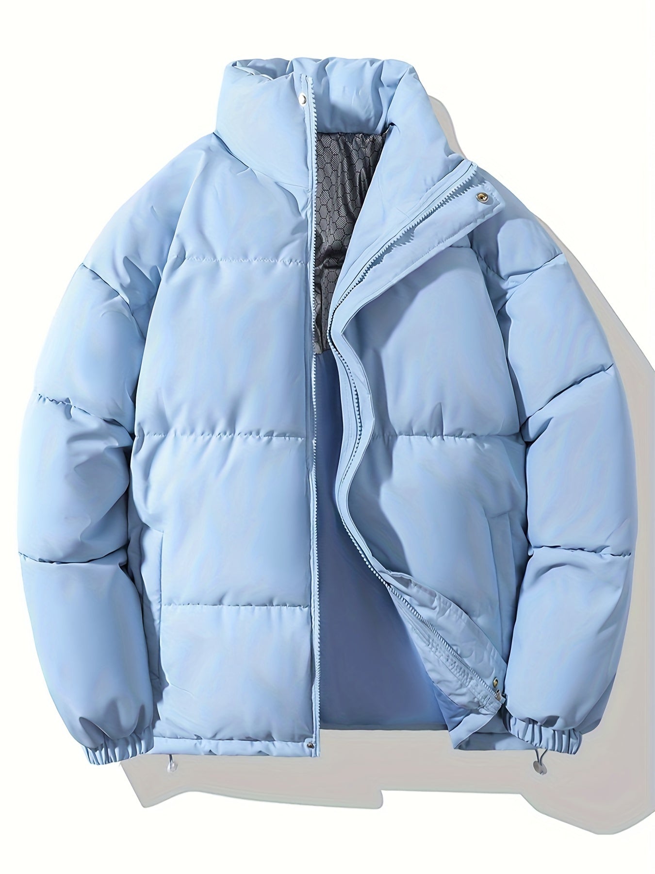 WW | Men's Casual High-Neck Winter Pullover - Ideal for Autumn/Winter