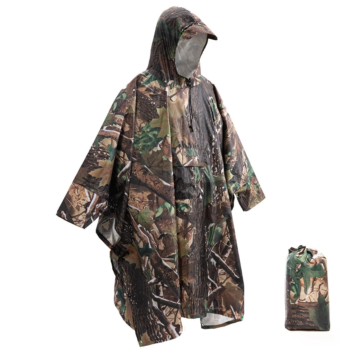 WW | Waterproof Poncho Backpack Cover for Hiking