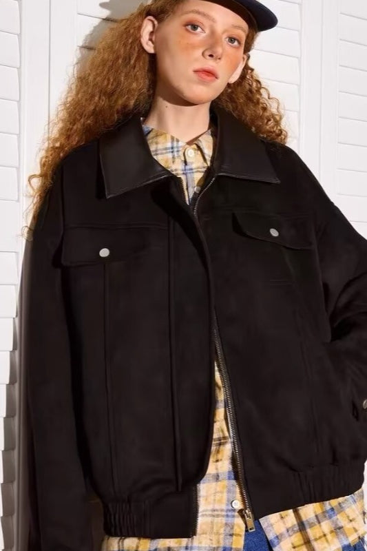 WW | Wildleder Freizeitjacke