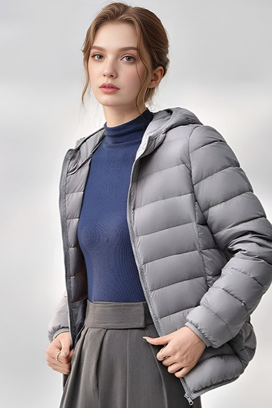 WW | Slim Fit Hooded Puffer Jacket