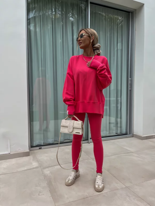 WW - Lässig Und Komfortabel Übergroßes Sweatshirt