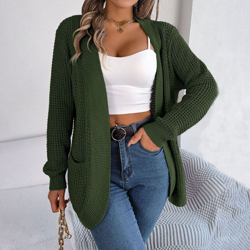 WW | Fashionable knit cardigan with pattern