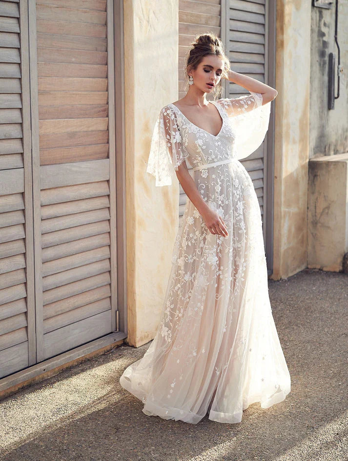 WW | Elegantes Kleid in Fester Passform