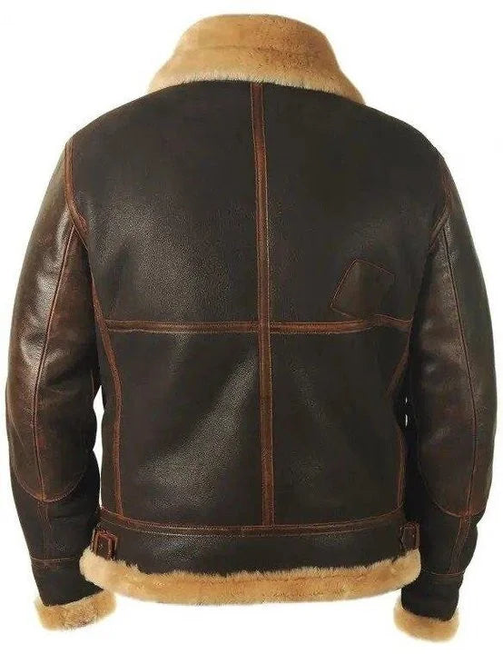 WW | Vintage Charme: Schafsfell Pilotenjacke