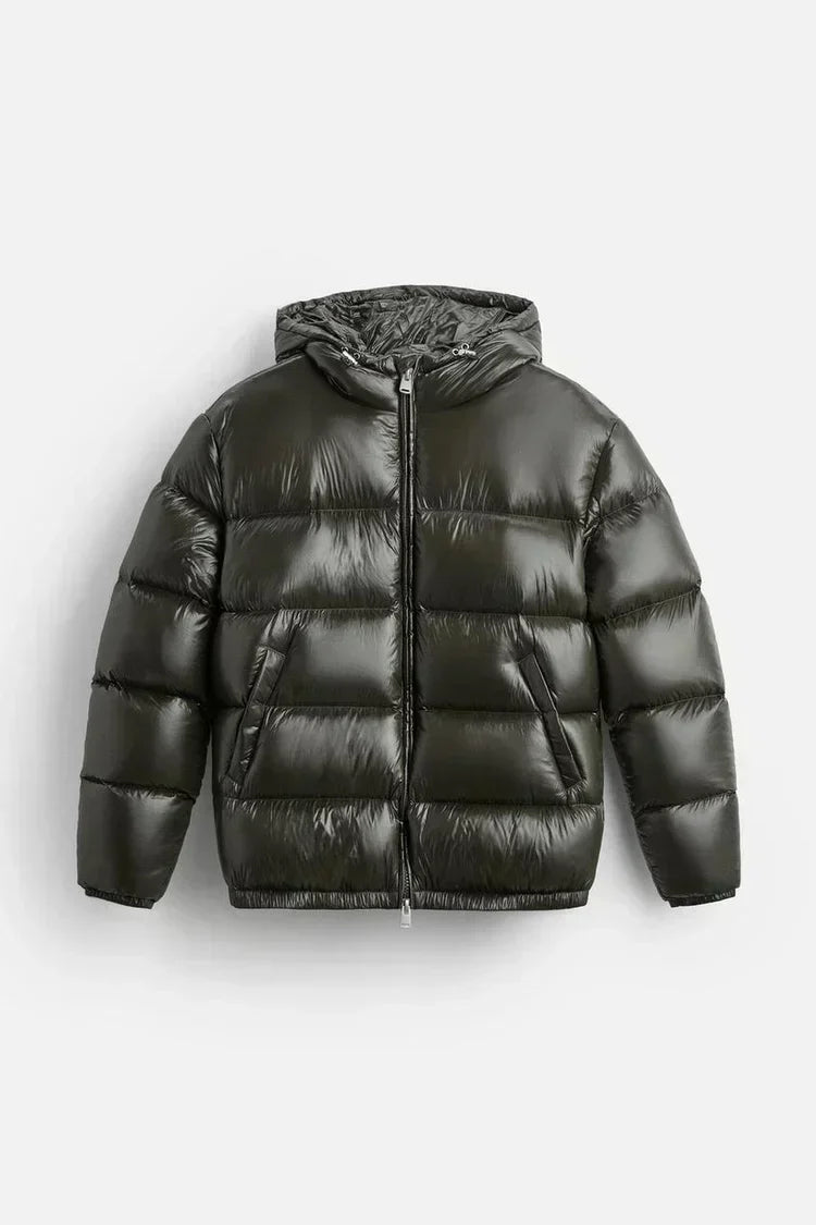 WW | Herren Winter Daunenjacke - Mit Kapuze