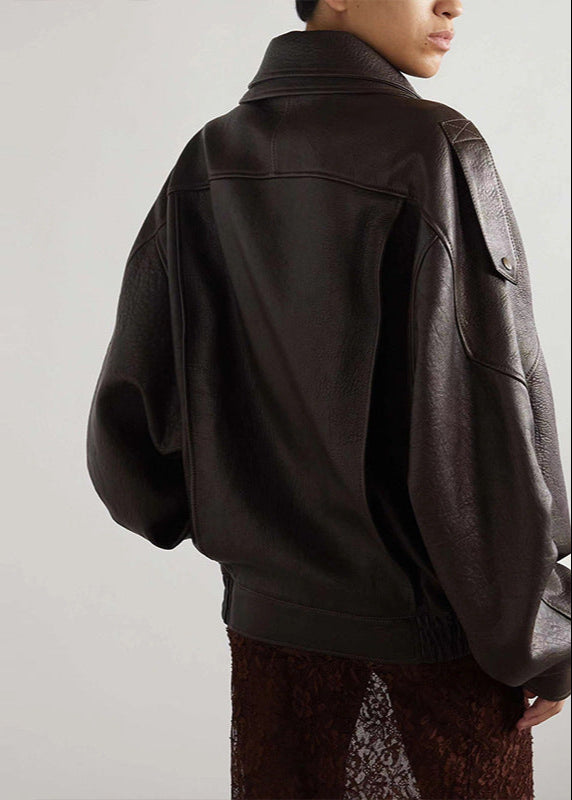 WW | Leder Bikerjacke – Vintage-inspiriertes Statement